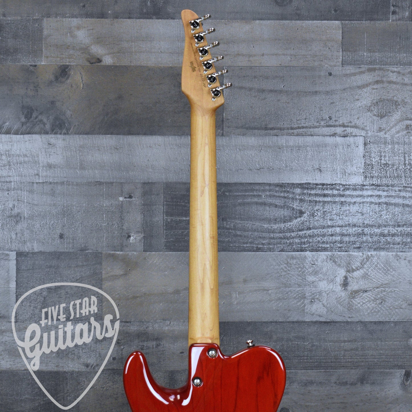 Tom Anderson T-Classic - Transparent Cherry with Gigbag