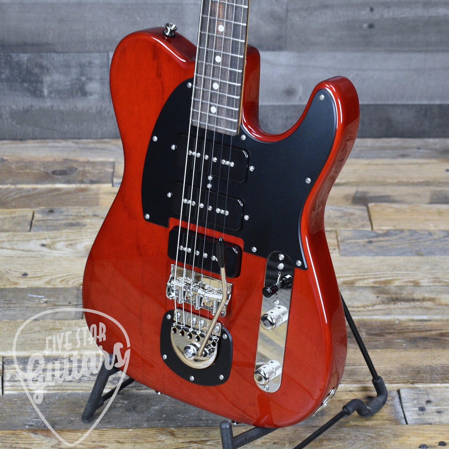 Tom Anderson T-Classic - Transparent Cherry with Gigbag