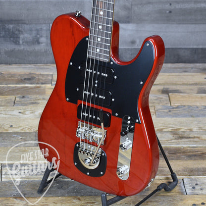 Tom Anderson T-Classic - Transparent Cherry with Gigbag