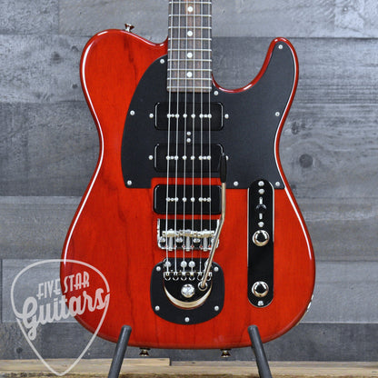 Tom Anderson T-Classic - Transparent Cherry with Gigbag