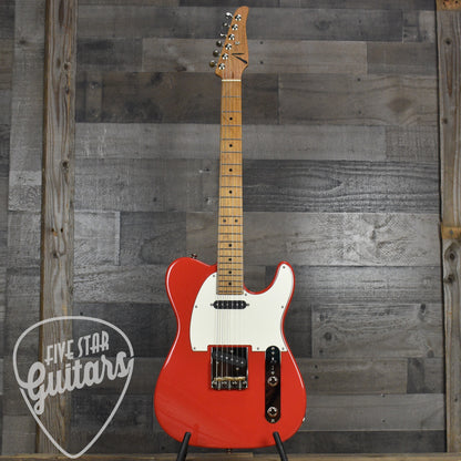 Tom Anderson T-Icon with Hardshell Case - Fiesta Red