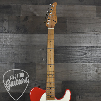 Tom Anderson T-Icon with Hardshell Case - Fiesta Red