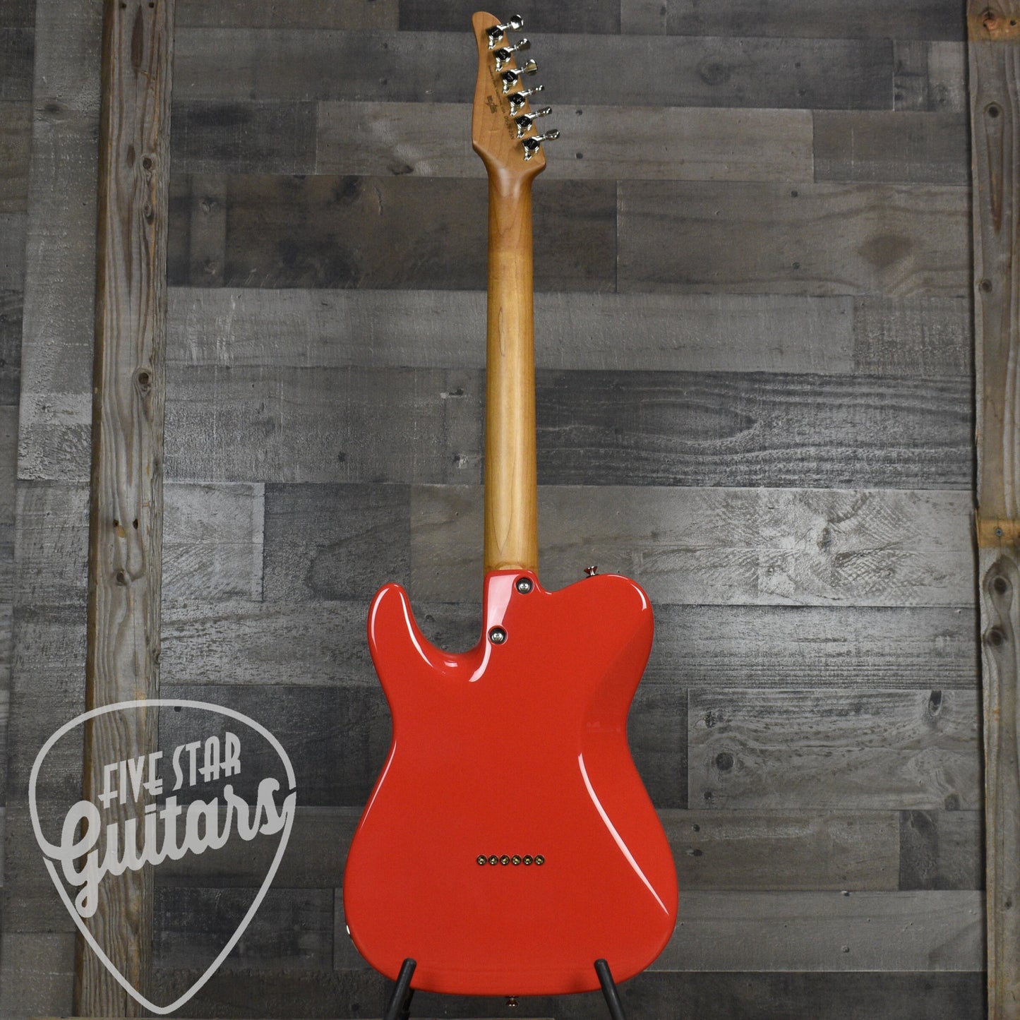 Tom Anderson T-Icon with Hardshell Case - Fiesta Red