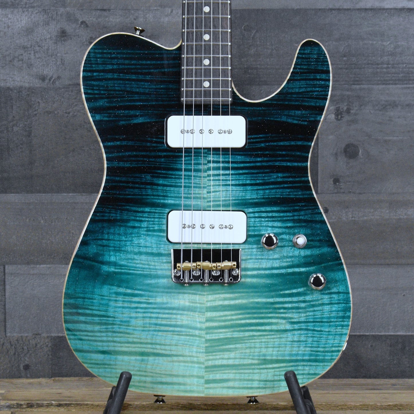 Tom Anderson Top T - Sheer Teal WakeSurf with Gigbag