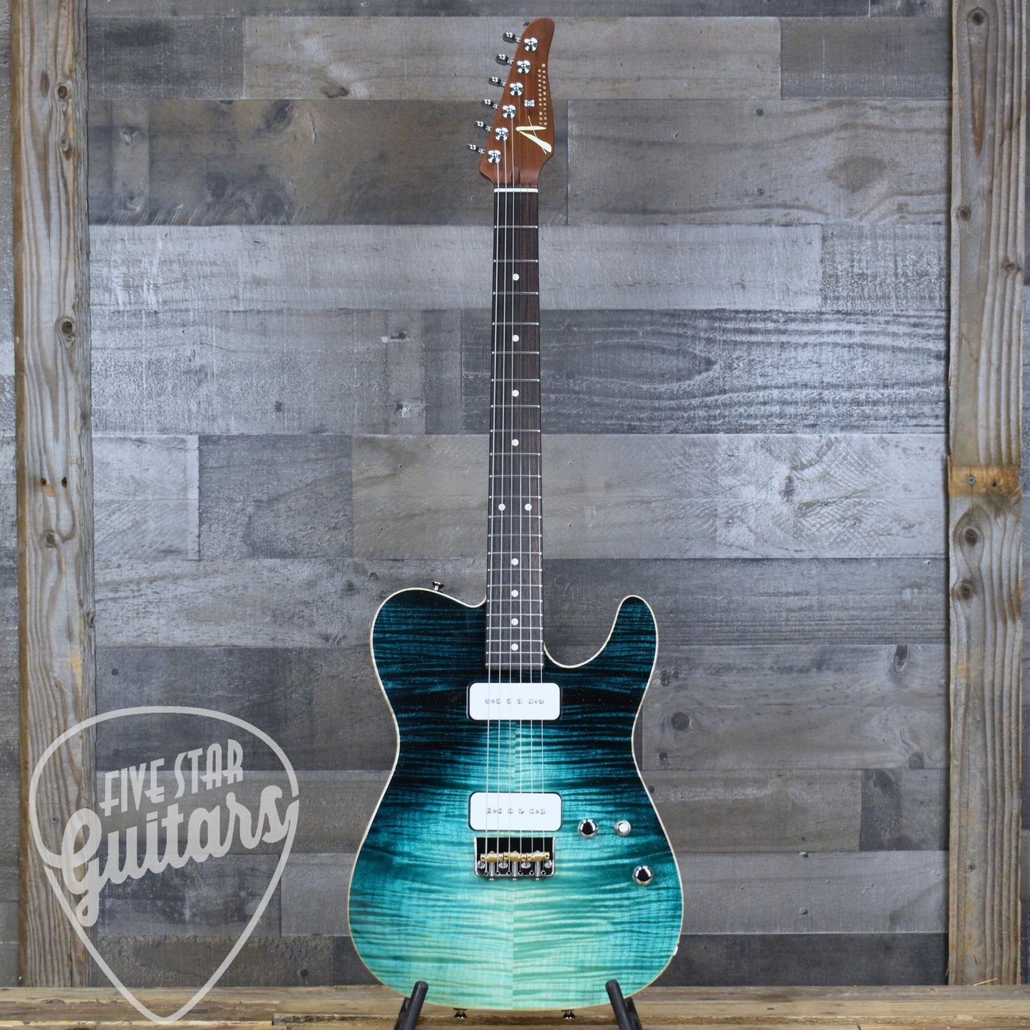 Tom Anderson Top T - Sheer Teal WakeSurf with Gigbag