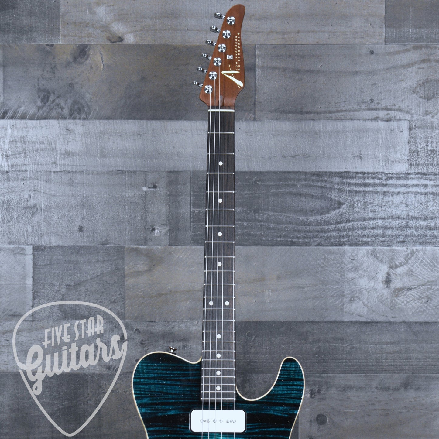 Tom Anderson Top T - Sheer Teal WakeSurf with Gigbag