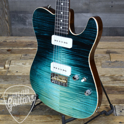 Tom Anderson Top T - Sheer Teal WakeSurf with Gigbag