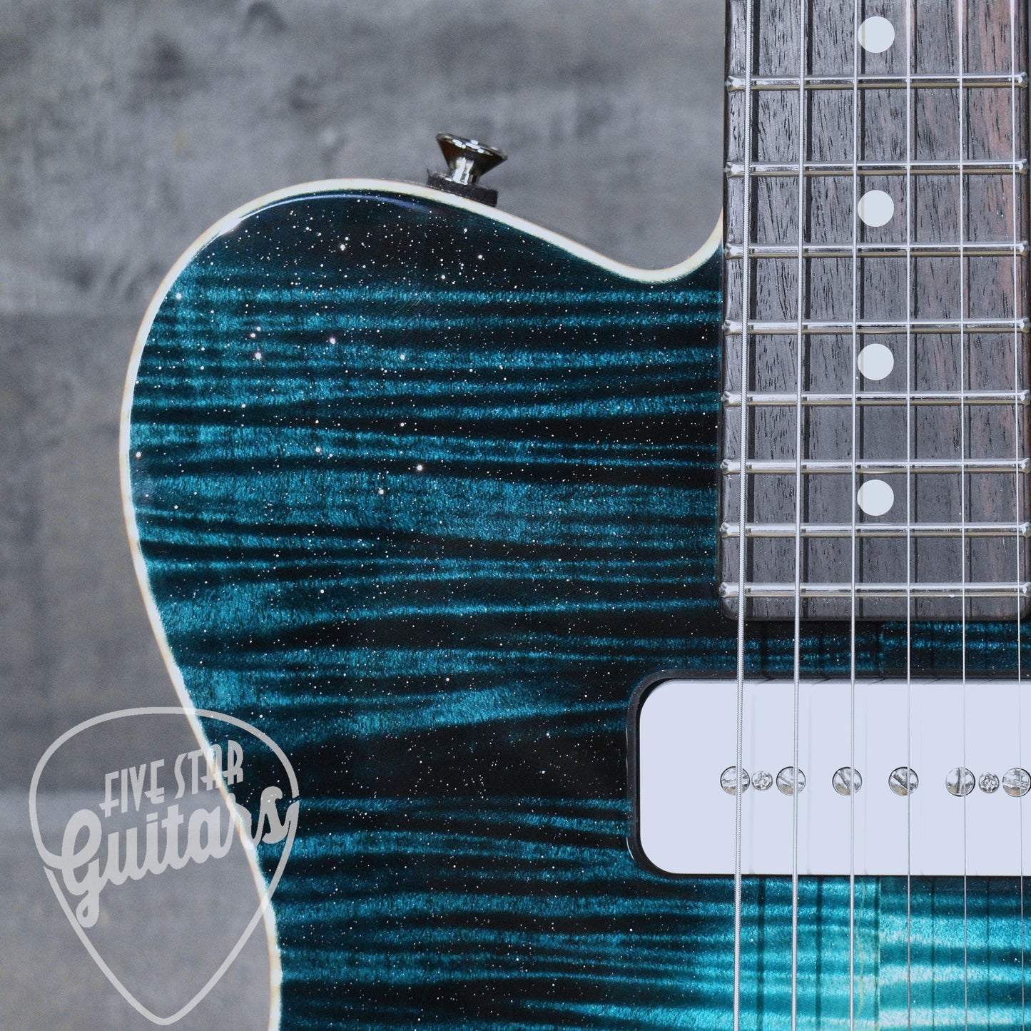 Tom Anderson Top T - Sheer Teal WakeSurf with Gigbag