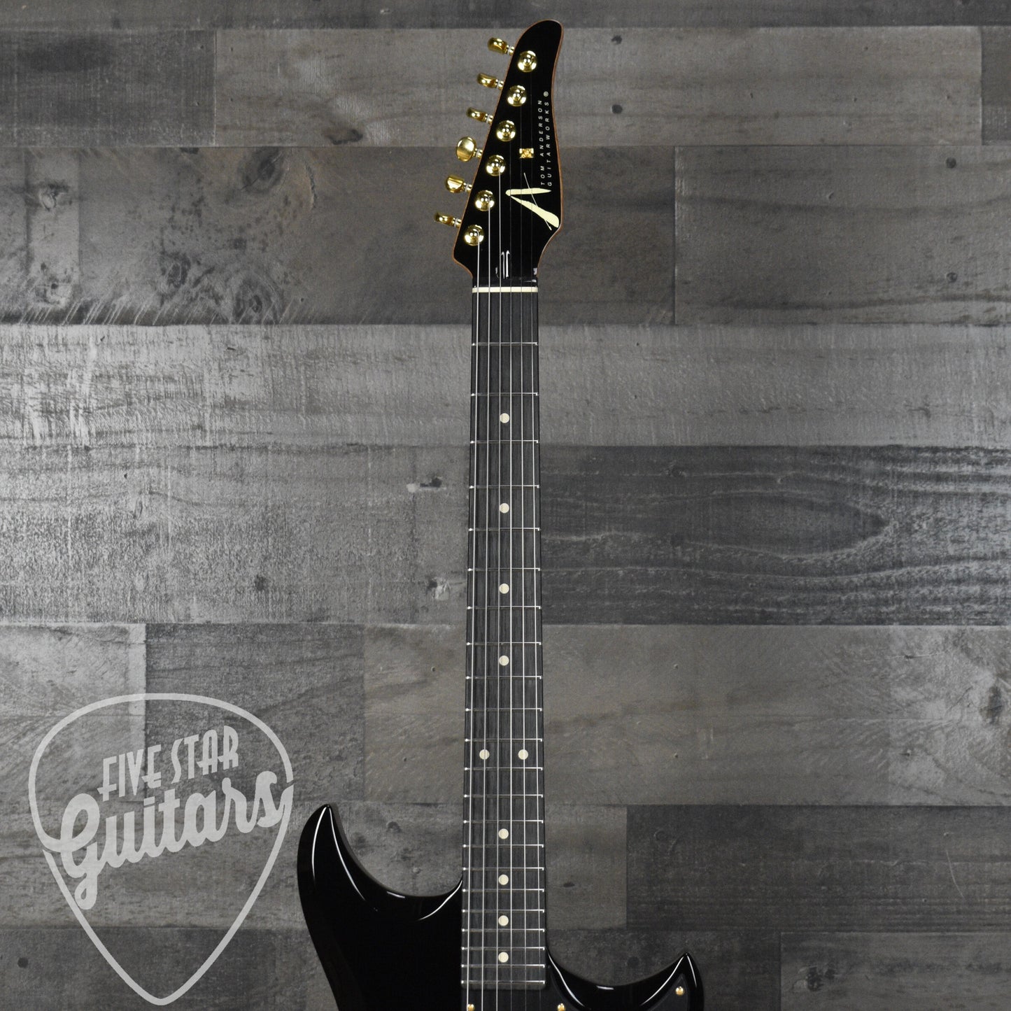 Tom Anderson Wolfhound with Gigbag - Black