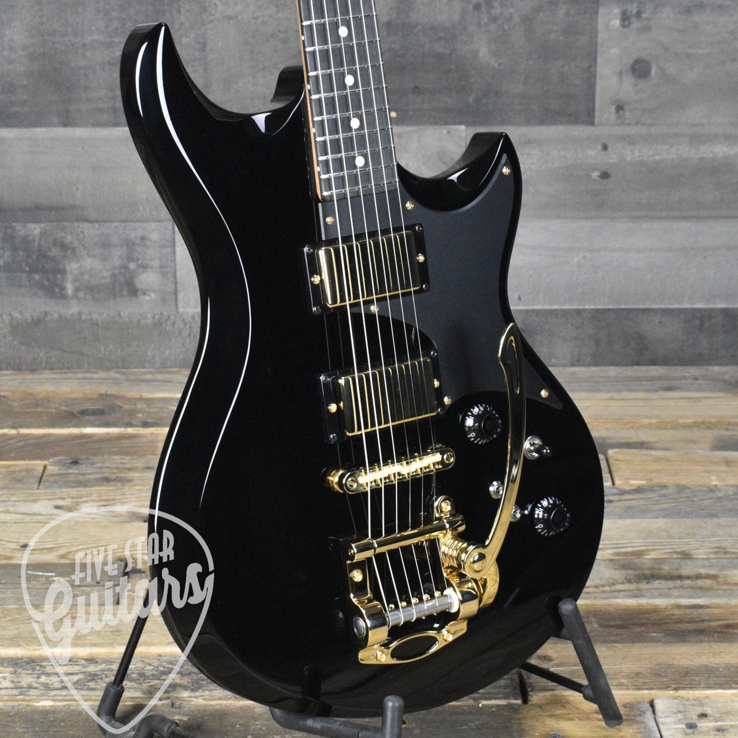 Tom Anderson Wolfhound with Gigbag - Black