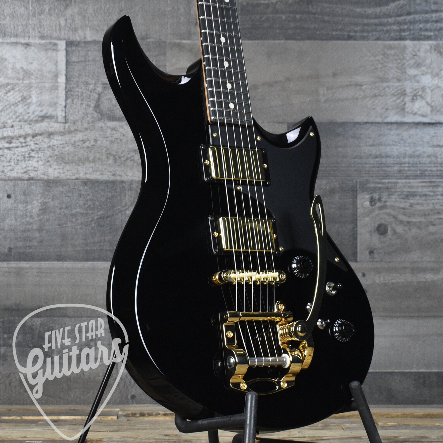 Tom Anderson Wolfhound with Gigbag - Black