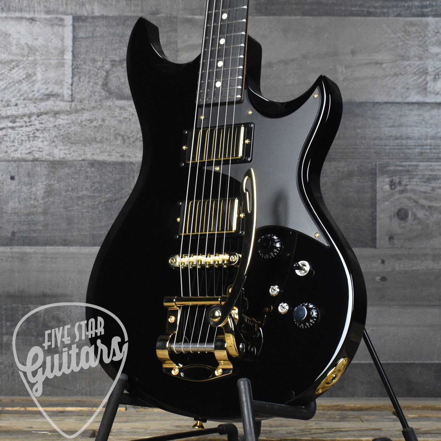 Tom Anderson Wolfhound with Gigbag - Black