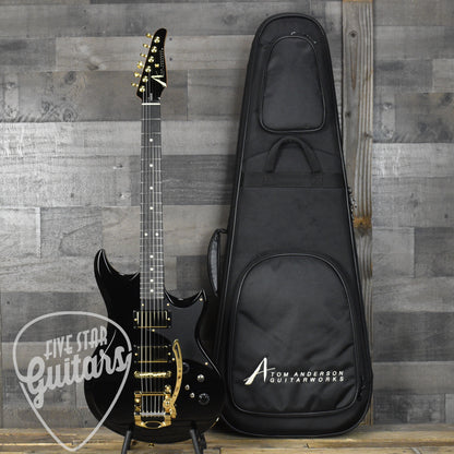 Tom Anderson Wolfhound with Gigbag - Black
