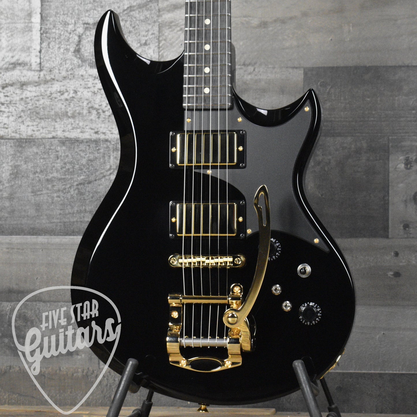 Tom Anderson Wolfhound with Gigbag - Black