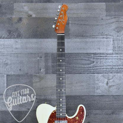 Fender Custom Shop Master Built Dale Wilson '63 Telecaster - Aged Olympic White with Hardshell Case