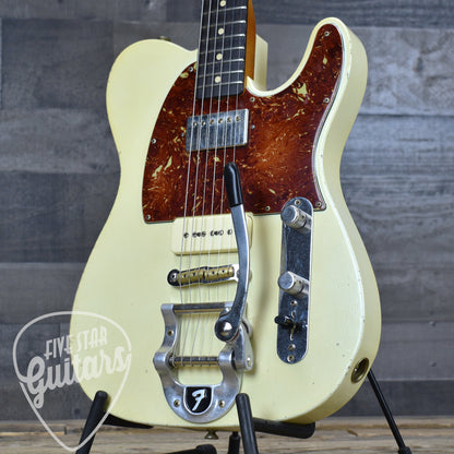Fender Custom Shop Master Built Dale Wilson '63 Telecaster - Aged Olympic White with Hardshell Case