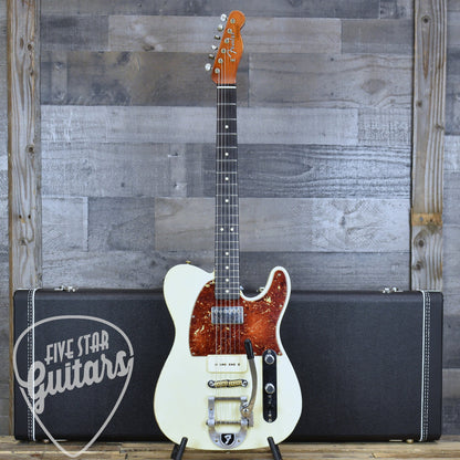 Fender Custom Shop Master Built Dale Wilson '63 Telecaster - Aged Olympic White with Hardshell Case