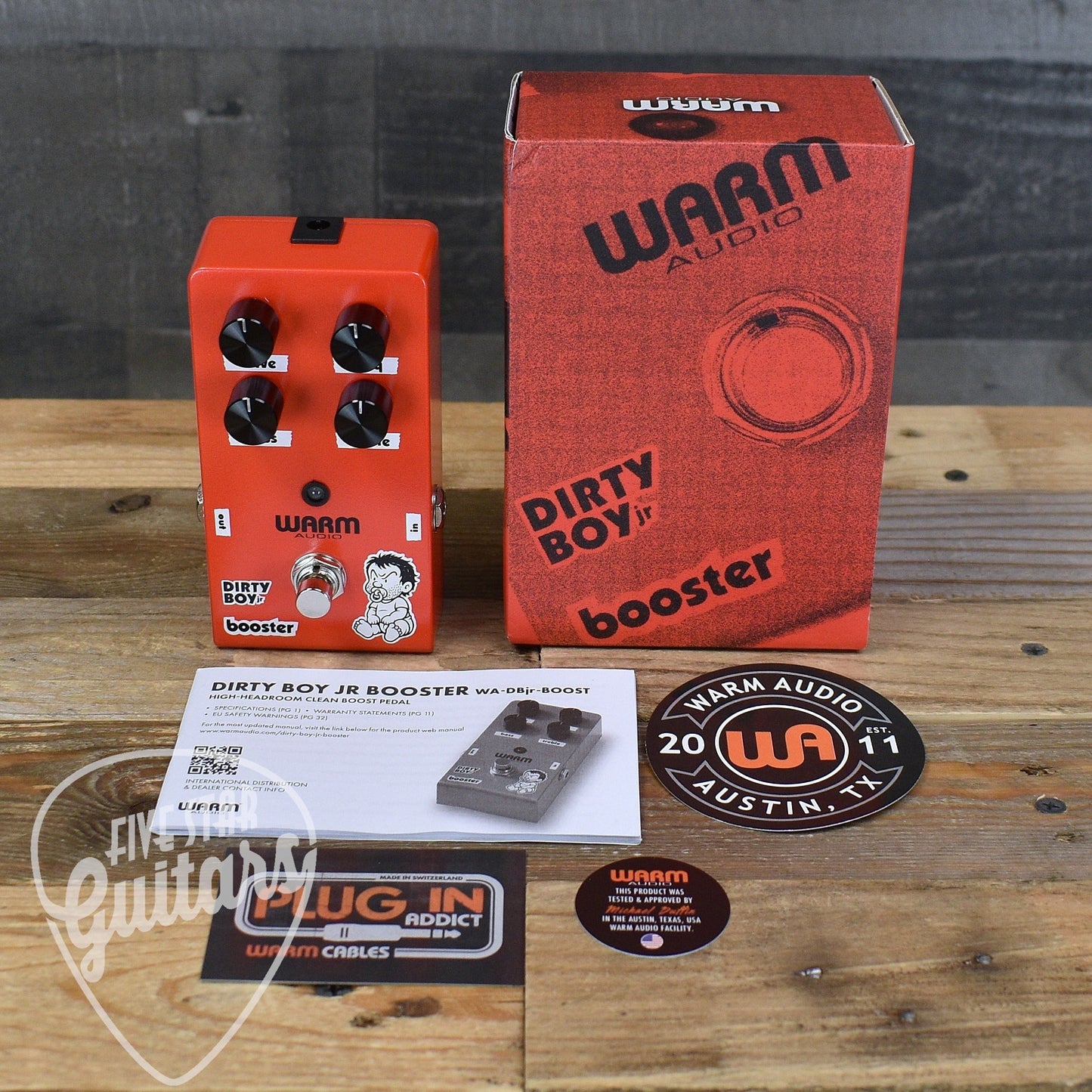 Warm Audio Dirty Boy Jr. Booster  Pedal