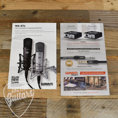 Warm Audio WA-87 Jr. Large Diaphragm Condenser Microphone - Silver