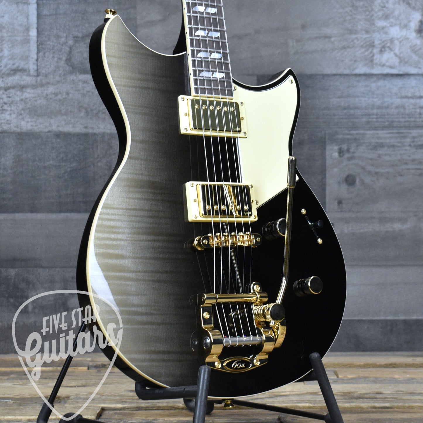 Yamaha 60th Anniversary Revstar Professional - Noble Black Burst with Hardshell Case