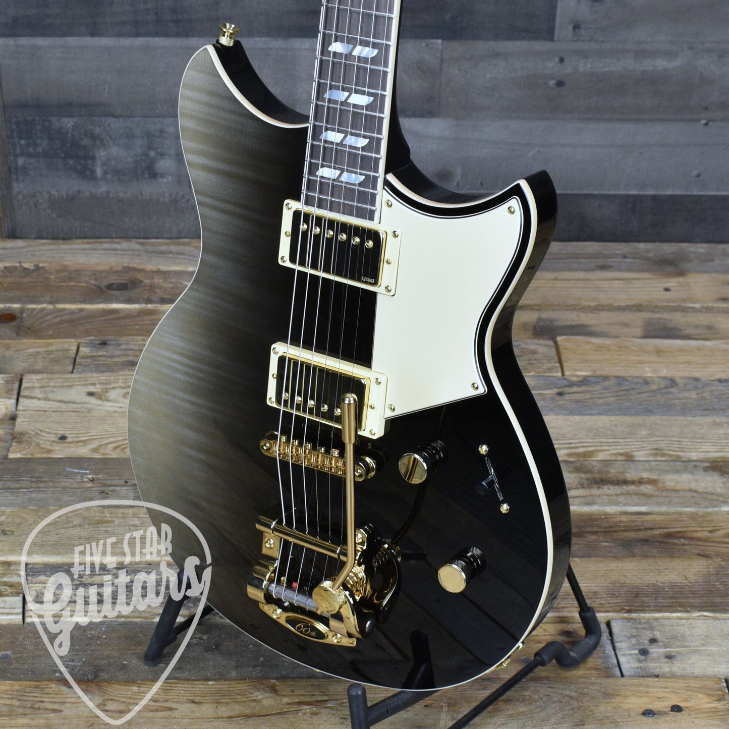 Yamaha 60th Anniversary Revstar Professional - Noble Black Burst with Hardshell Case