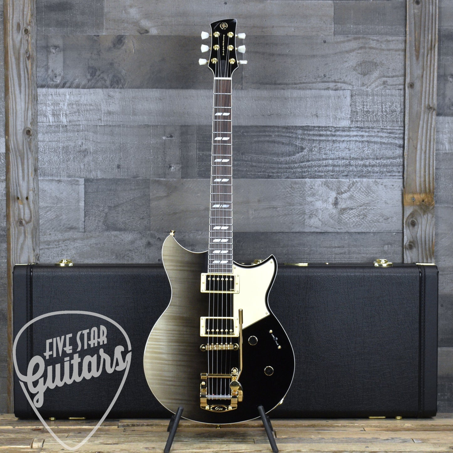 Yamaha 60th Anniversary Revstar Professional - Noble Black Burst with Hardshell Case