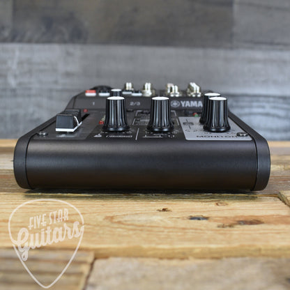 Yamaha AG03MK2 3-Channel Live Streaming Loopback Audio USB Mixer