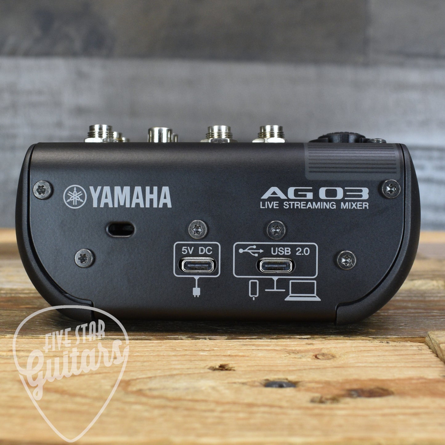 Yamaha AG03MK2 3-Channel Live Streaming Loopback Audio USB Mixer