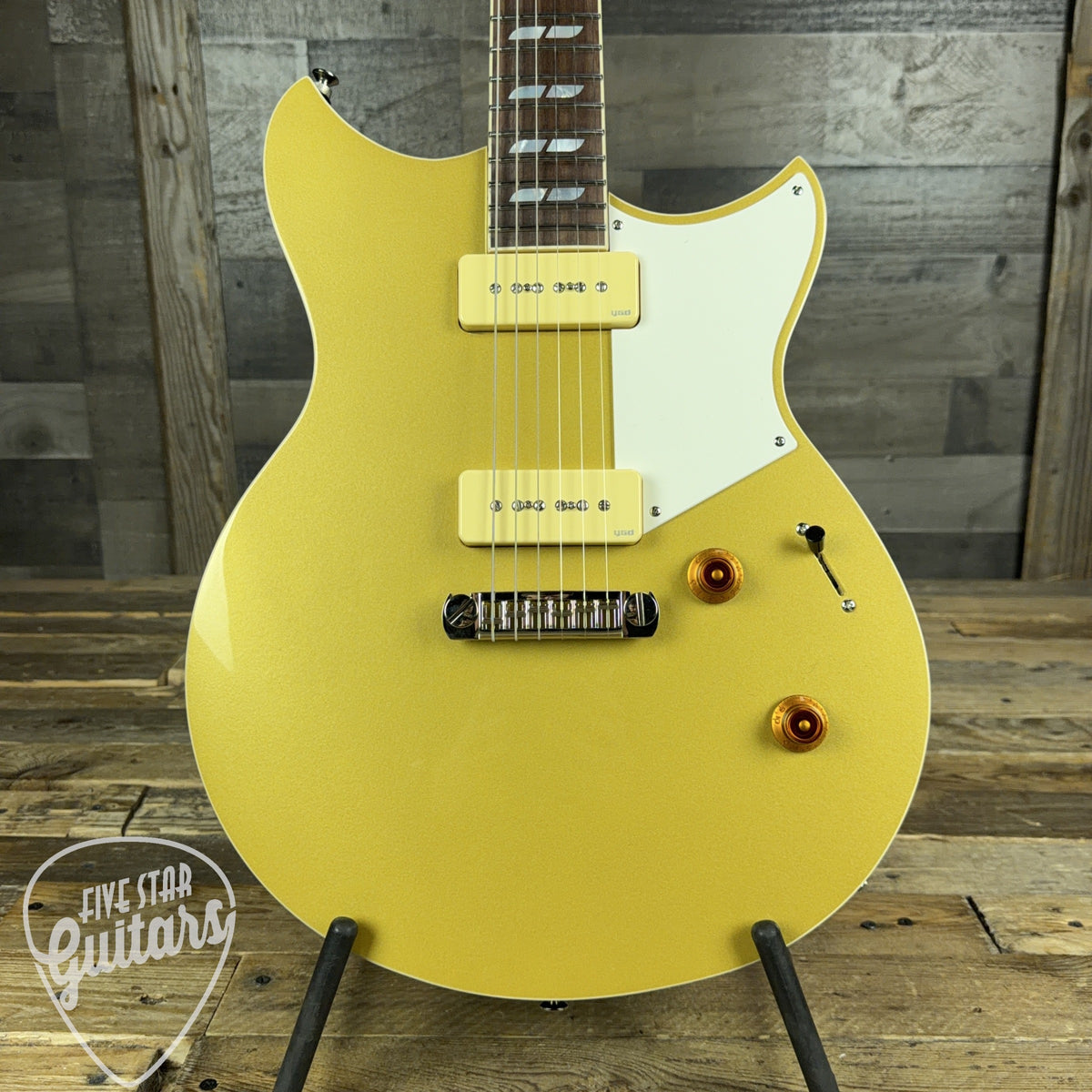 Yamaha Chris Buck Signature Revstar Electric Guitar - Honey Gold with Gigbag