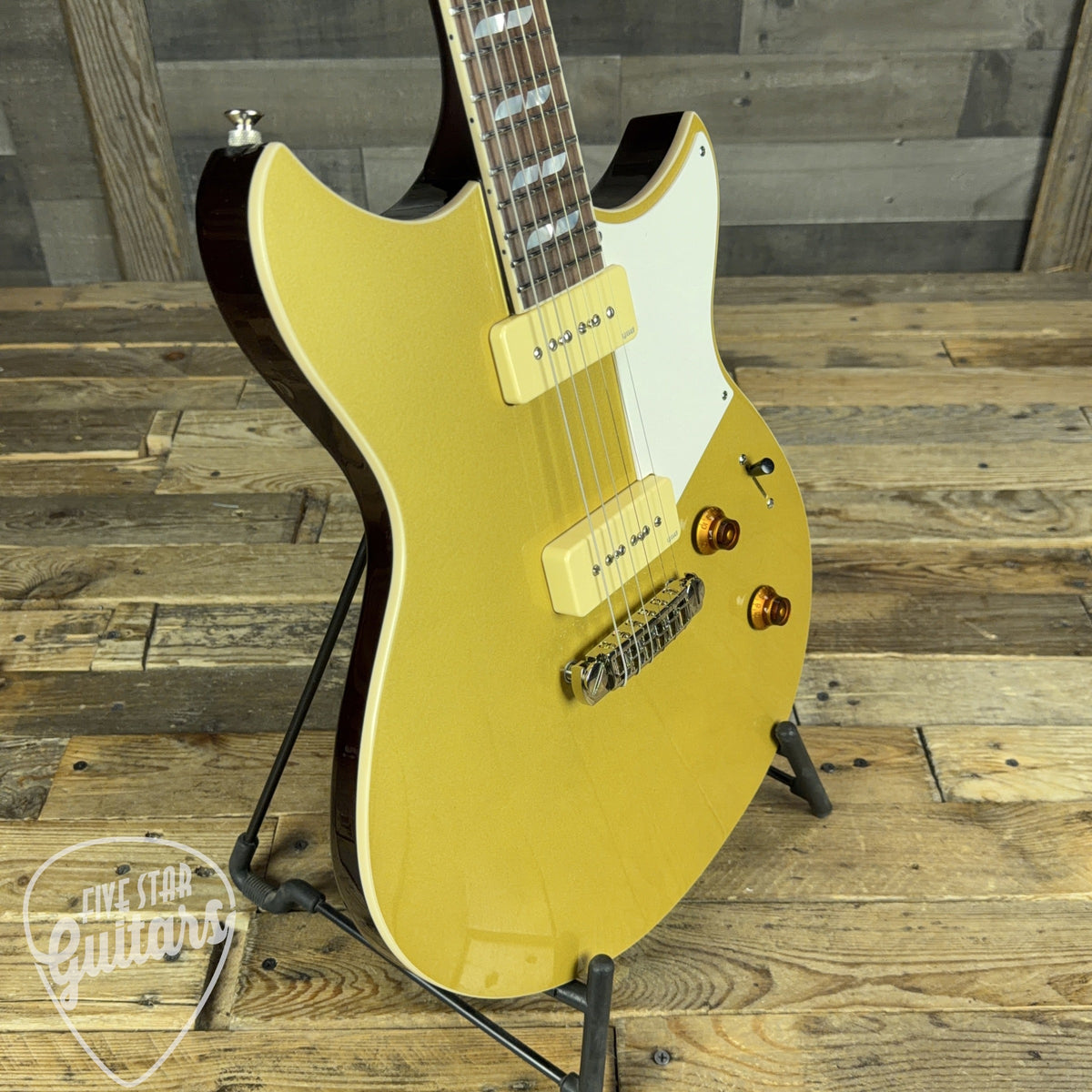 Yamaha Chris Buck Signature Revstar Electric Guitar - Honey Gold with Gigbag