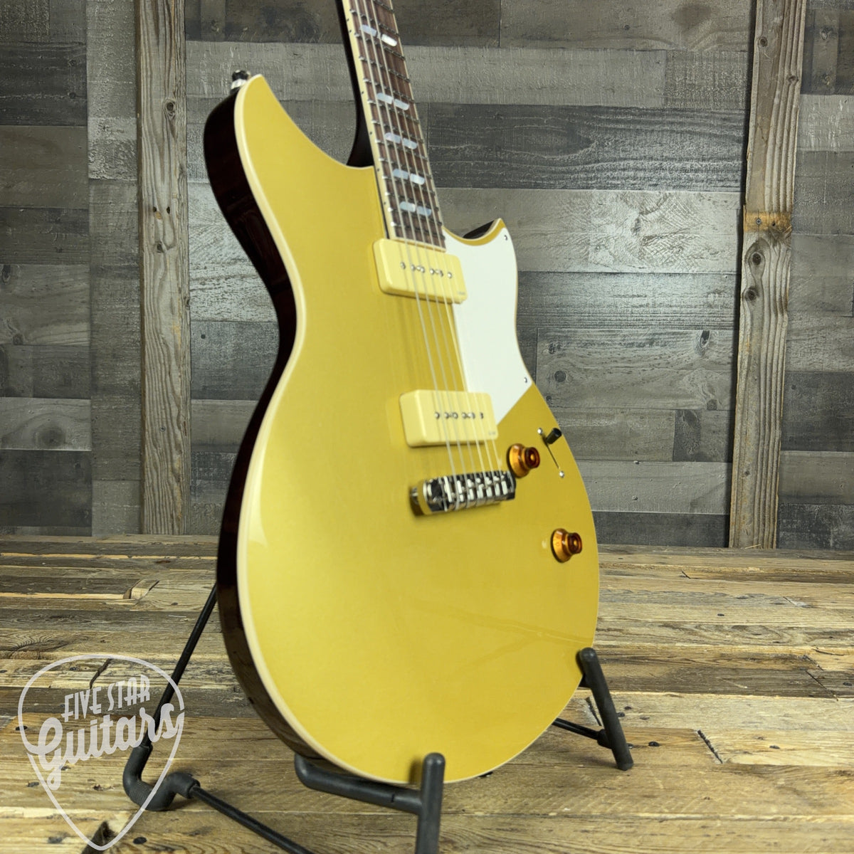 Yamaha Chris Buck Signature Revstar Electric Guitar - Honey Gold with Gigbag