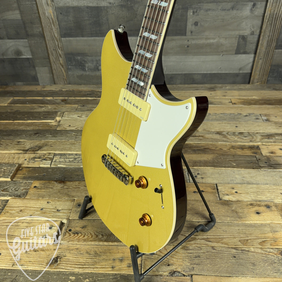 Yamaha Chris Buck Signature Revstar Electric Guitar - Honey Gold with Gigbag
