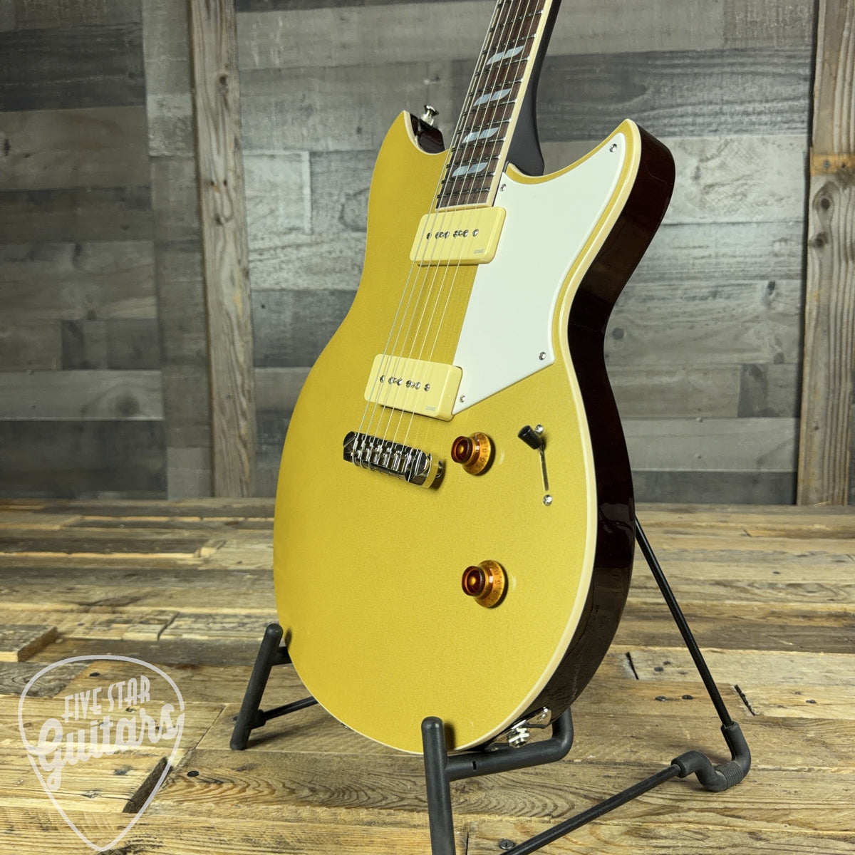 Yamaha Chris Buck Signature Revstar Electric Guitar - Honey Gold with Gigbag