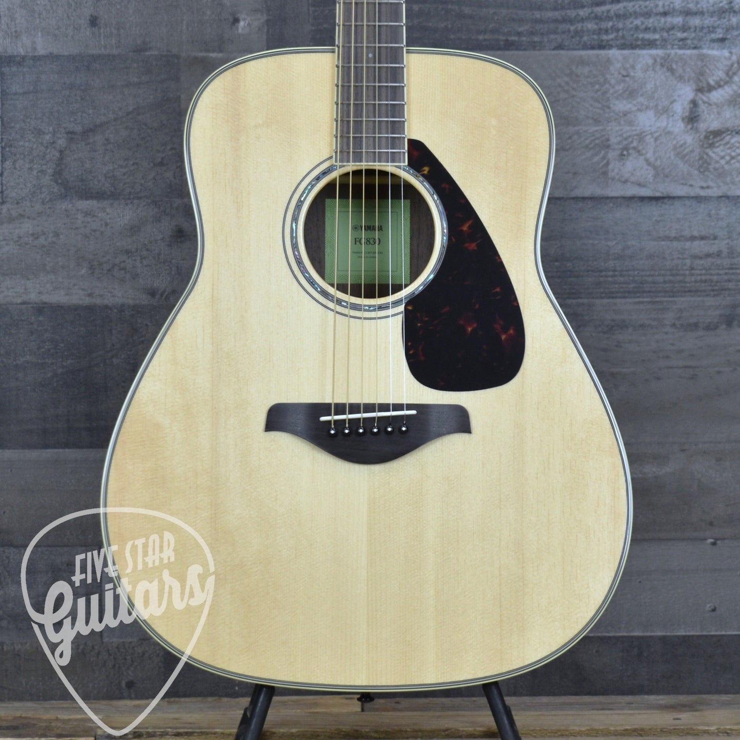 Yamaha FG830 Acoustic Guitar - Natural