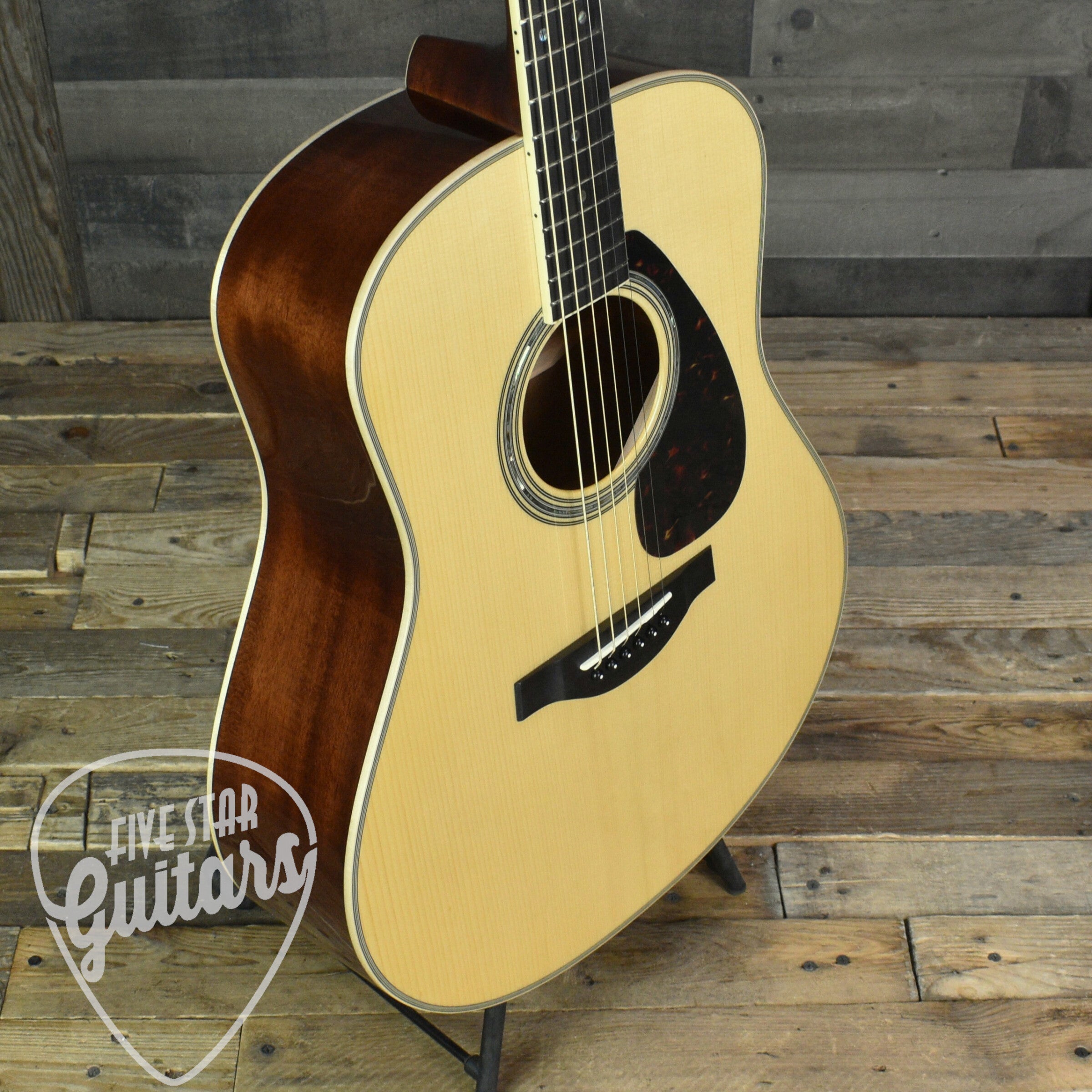 Yamaha LL16 ARE HB Jumbo Acoustic - Natural with Hard Bag – Five