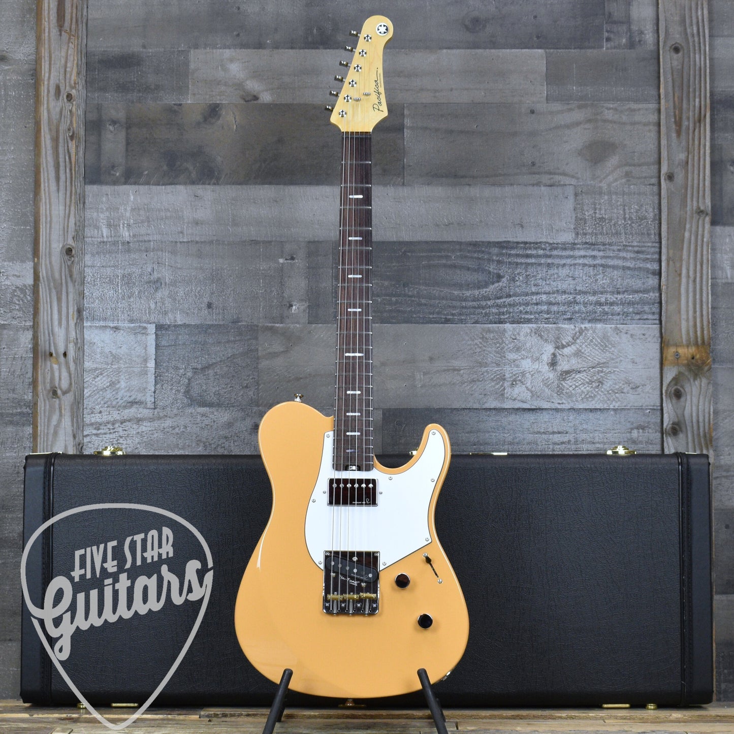 Yamaha PACP11S Pacifica SC Professional - Sunny Orange with Hard Shell Case