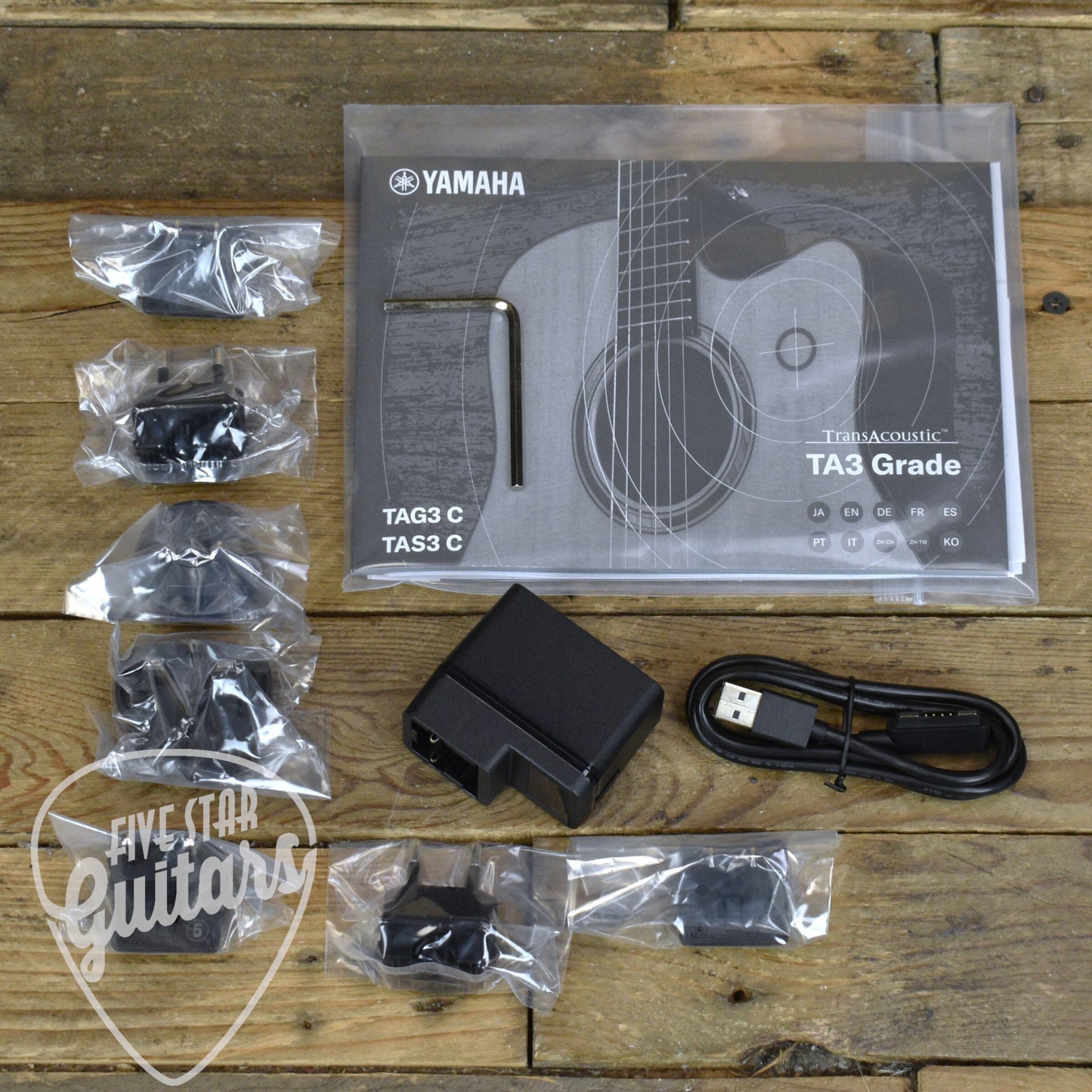 Yamaha TAG3 C TransAcoustic - Natural with Gig Bag