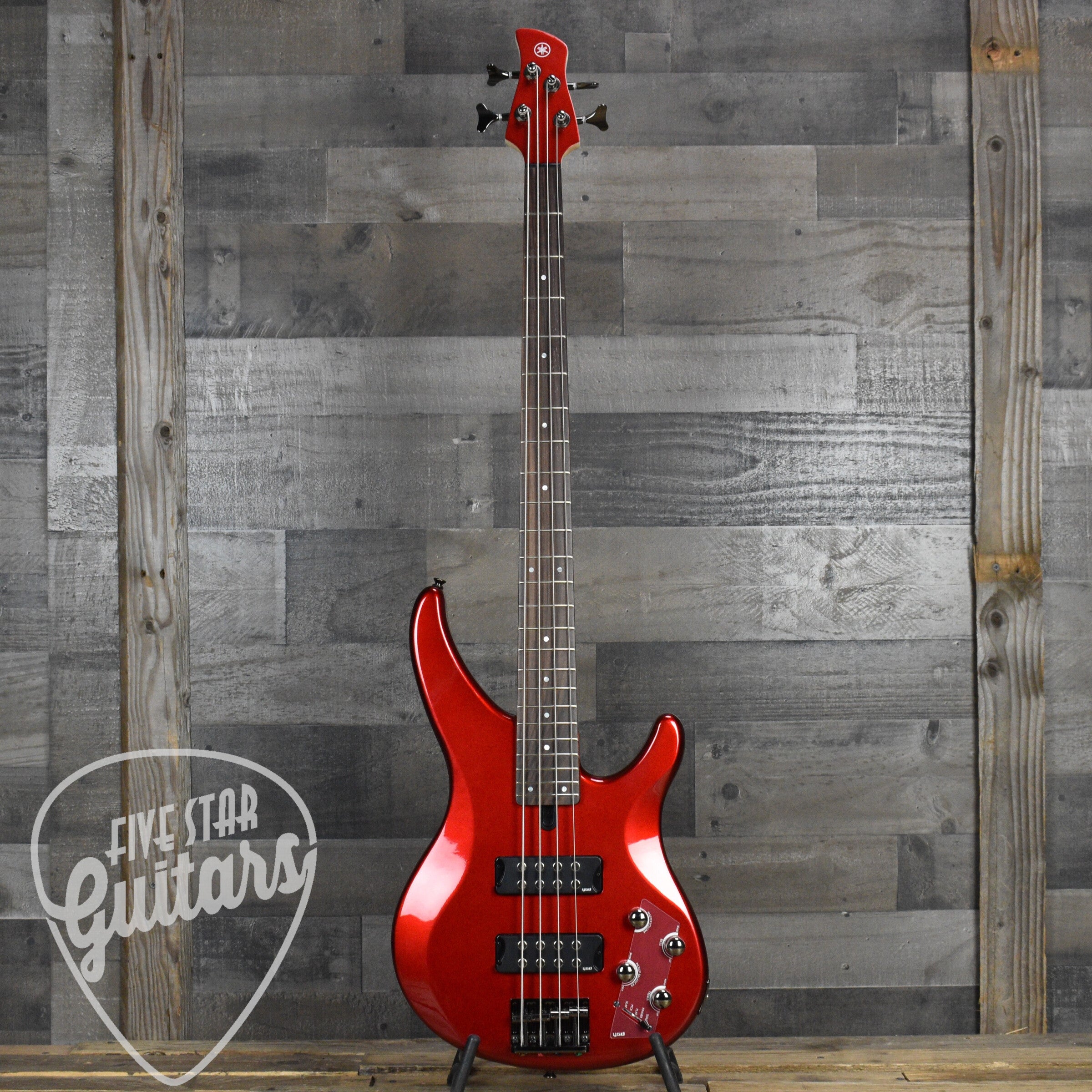 Yamaha TRBX304 - Candy Apple Red – Five Star Guitars