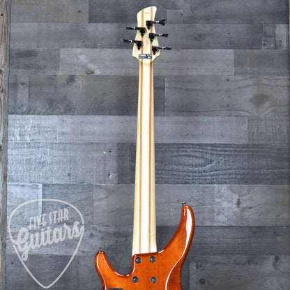 Yamaha TRBX605FM 5-String Bass Guitar - Caramel Brown