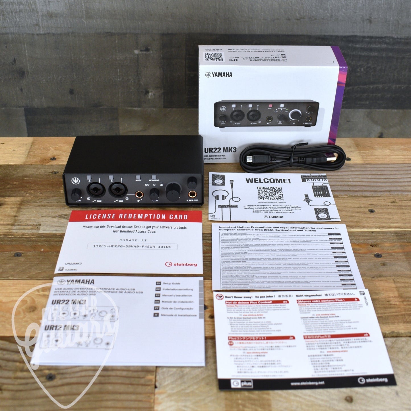Yamaha UR22MK3 Audio Recording Interface