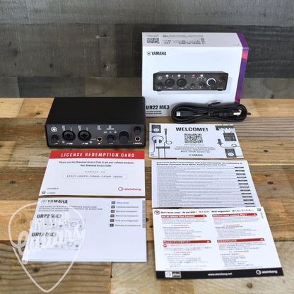 Yamaha UR22MK3 Audio Recording Interface