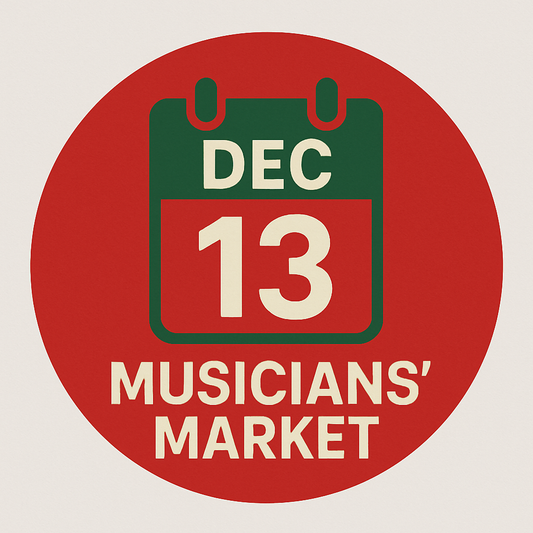 Musicians' Market 6'x8' Booth Space - Independent Creator Vendor